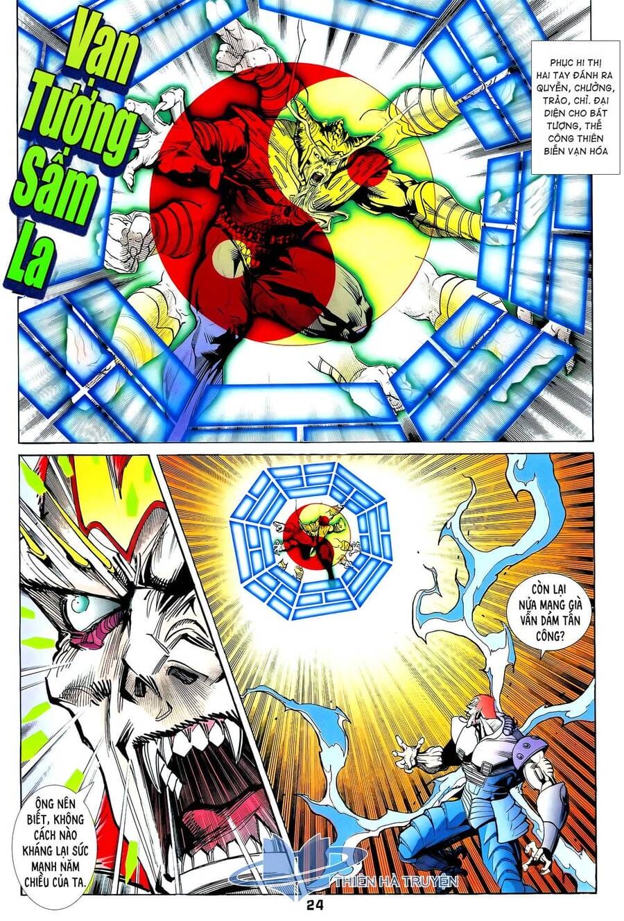 Truyện Tranh Long Hổ 5 Thế trang 8