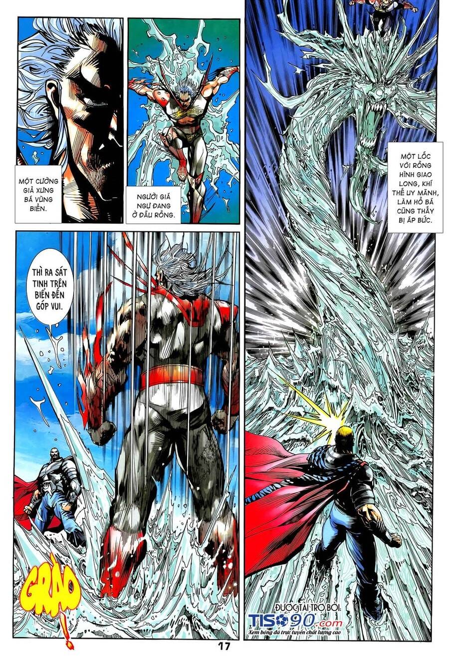 Truyện Tranh Long Hổ 5 Thế trang 8