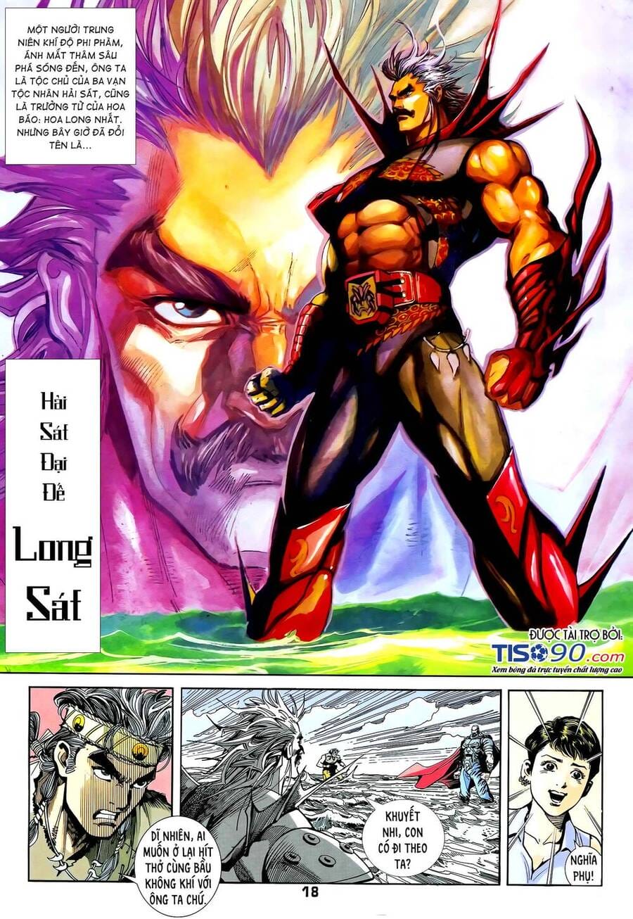 Truyện Tranh Long Hổ 5 Thế trang 8