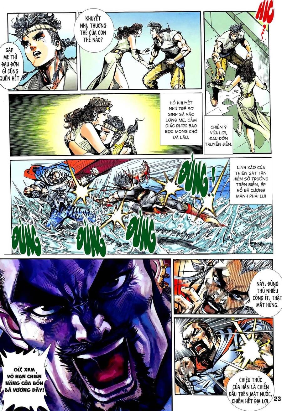 Truyện Tranh Long Hổ 5 Thế trang 8