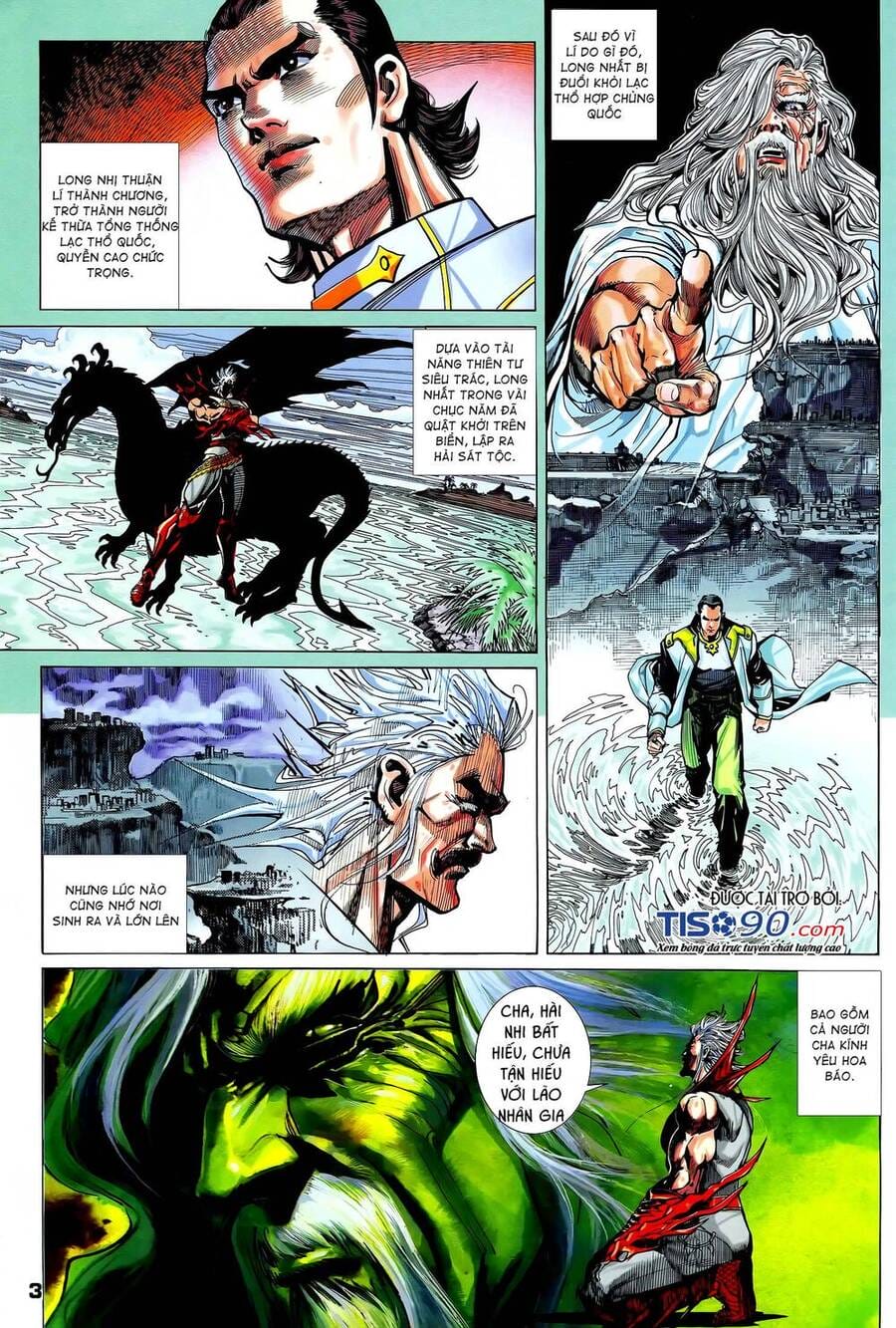 Truyện Tranh Long Hổ 5 Thế trang 8