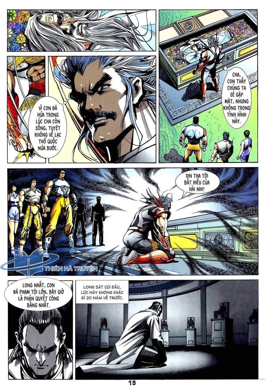 Truyện Tranh Long Hổ 5 Thế trang 8