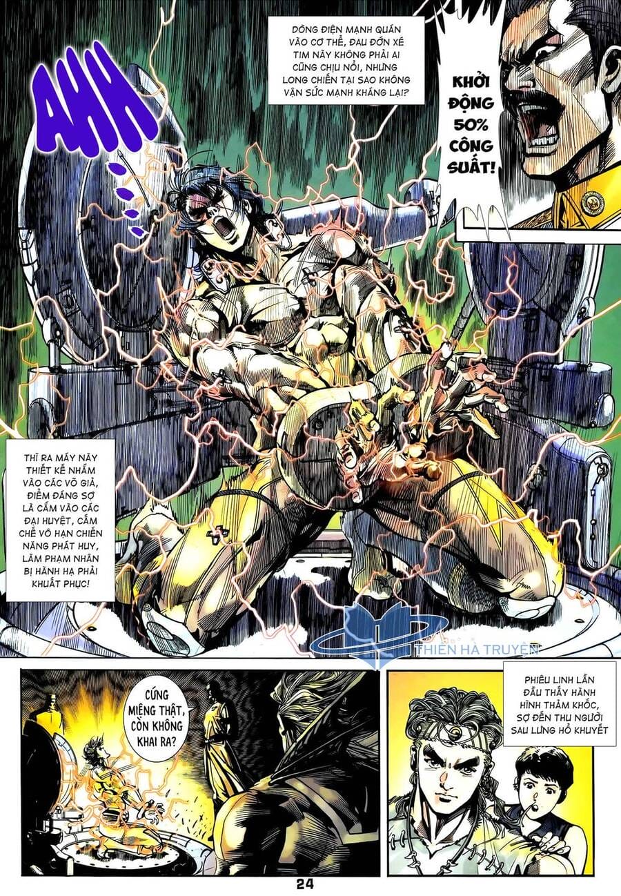 Truyện Tranh Long Hổ 5 Thế trang 8