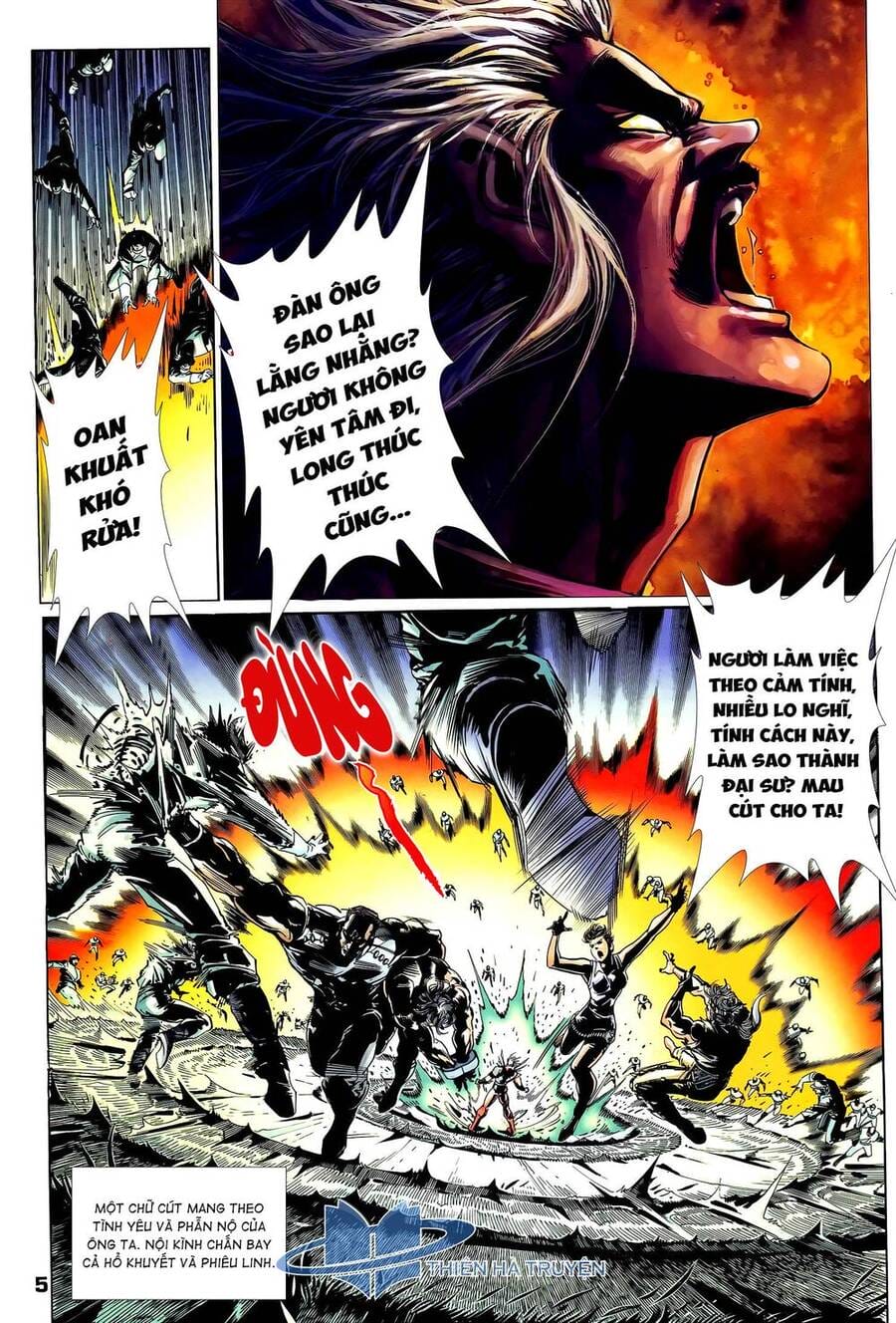 Truyện Tranh Long Hổ 5 Thế trang 8