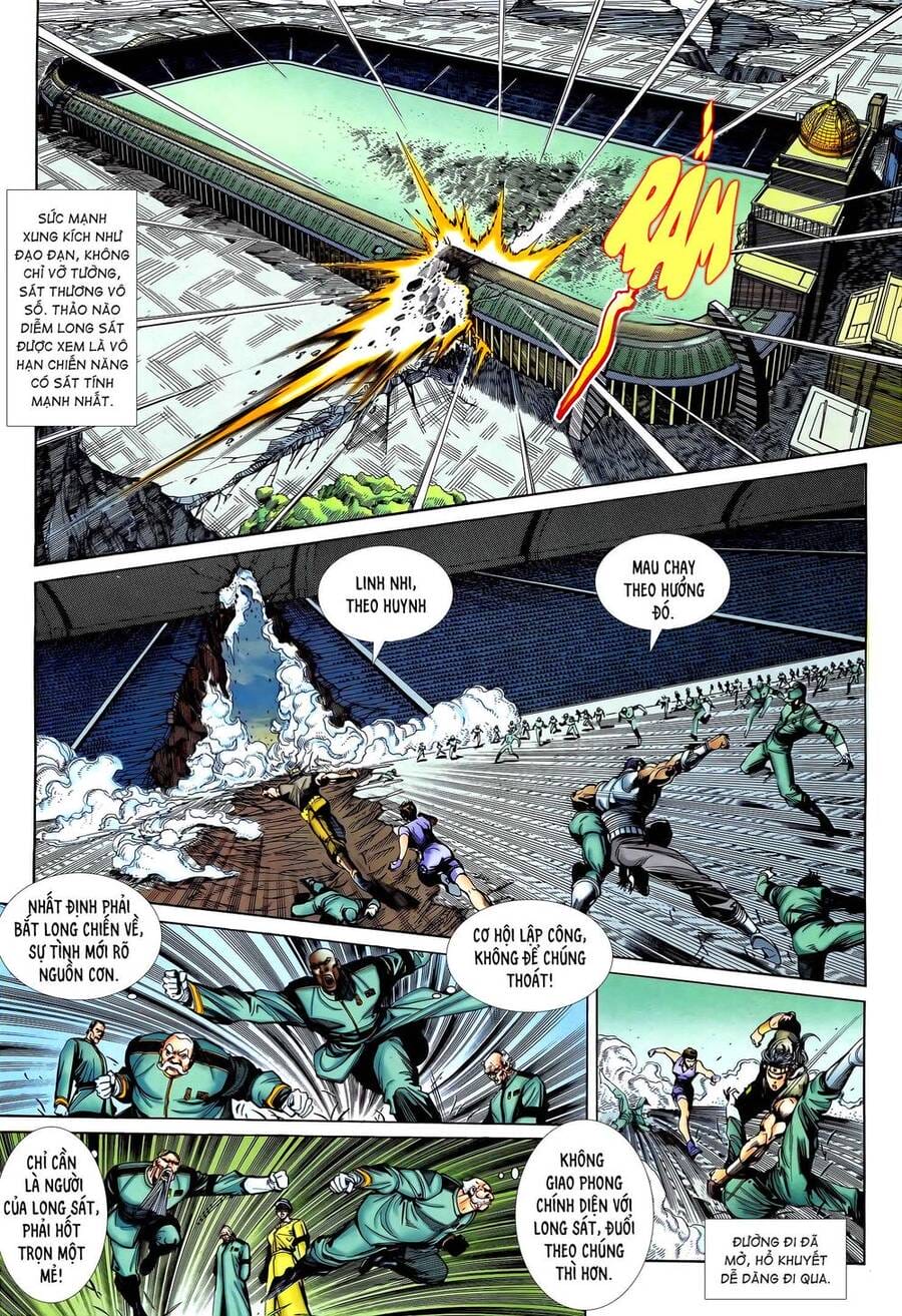 Truyện Tranh Long Hổ 5 Thế trang 8