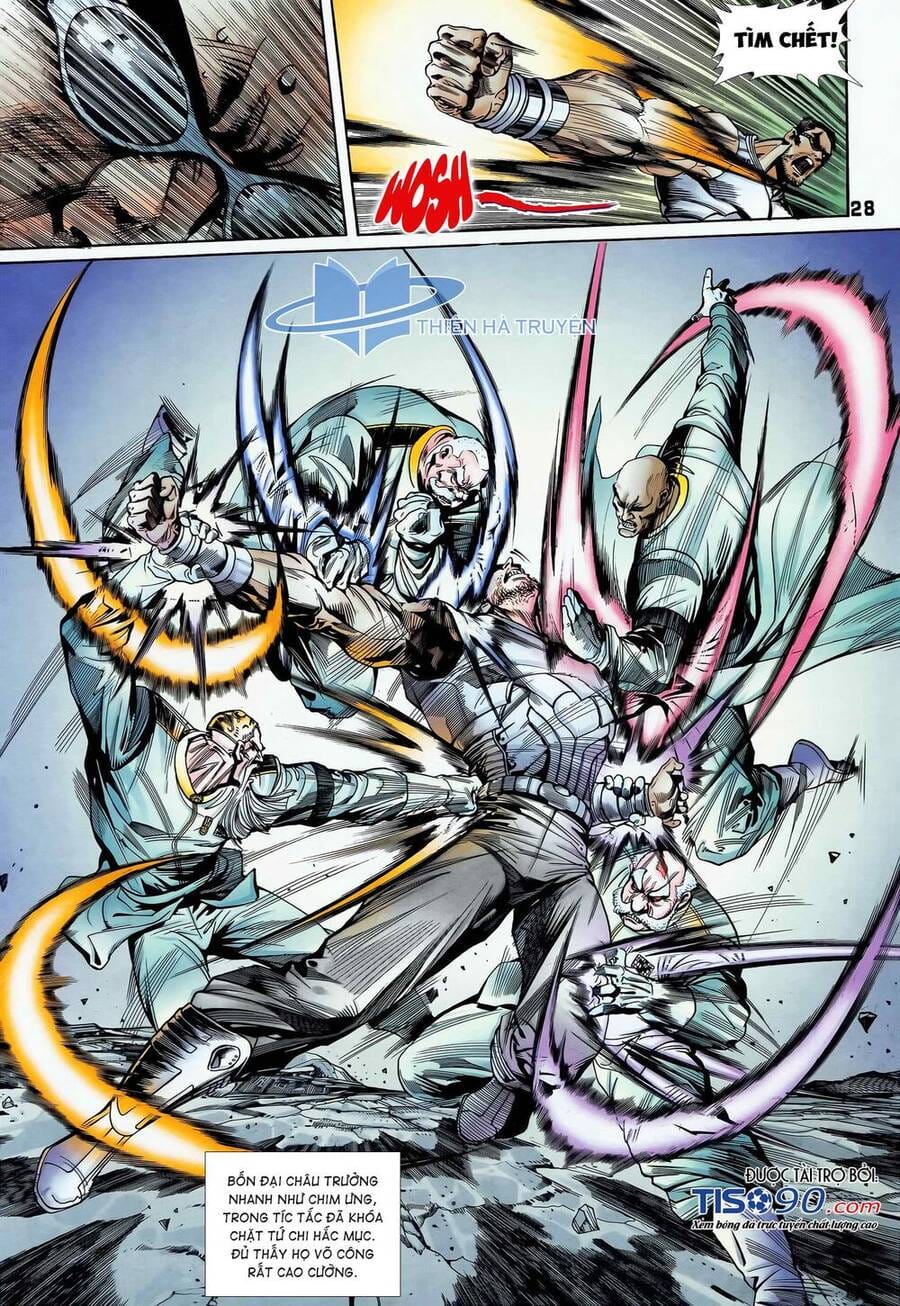 Truyện Tranh Long Hổ 5 Thế trang 8