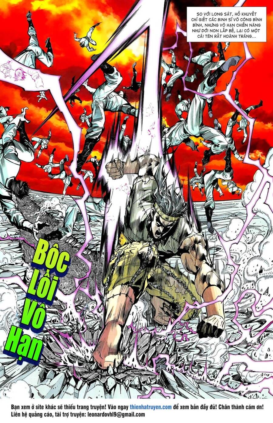 Truyện Tranh Long Hổ 5 Thế trang 8