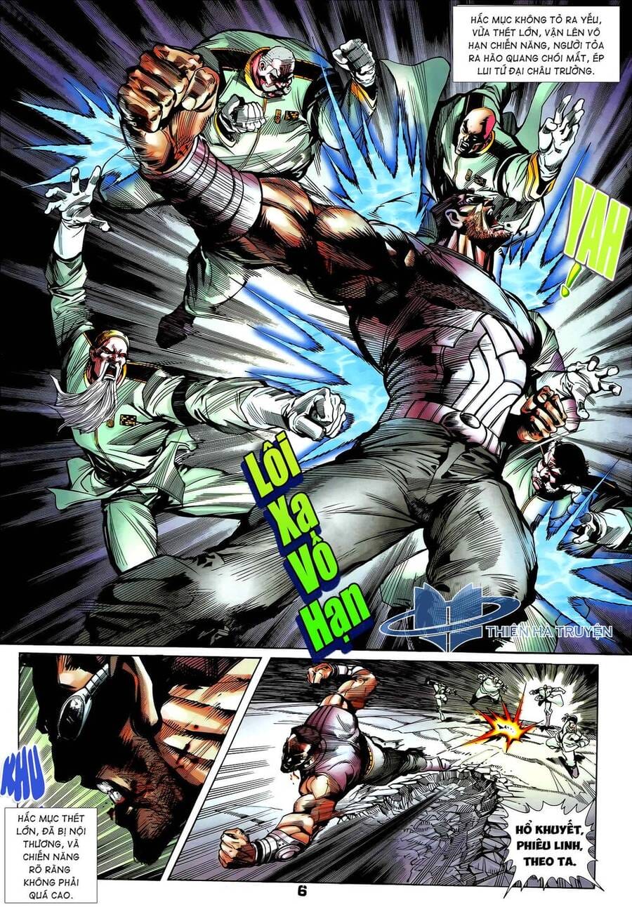 Truyện Tranh Long Hổ 5 Thế trang 8