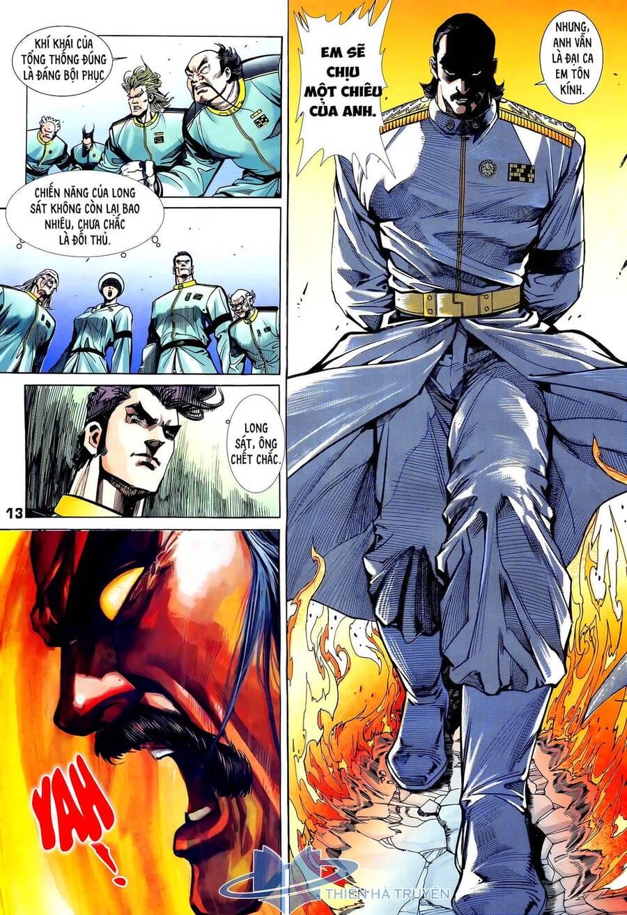 Truyện Tranh Long Hổ 5 Thế trang 8