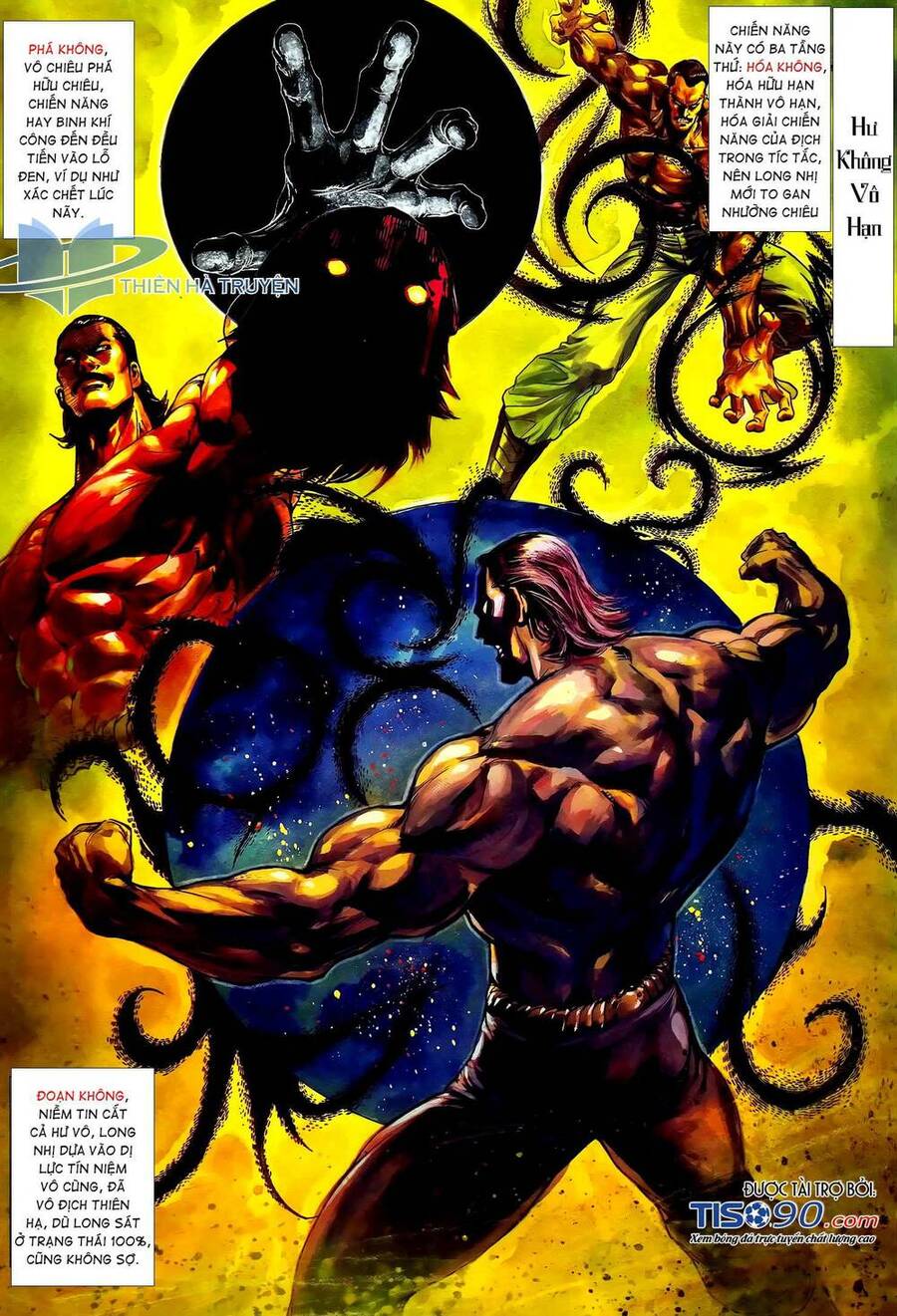 Truyện Tranh Long Hổ 5 Thế trang 8
