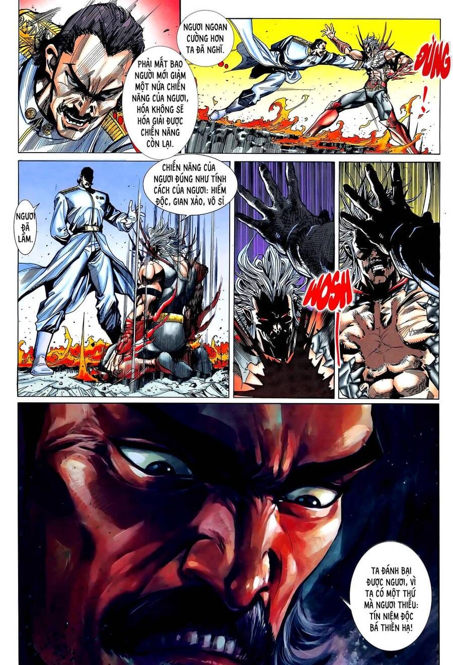 Truyện Tranh Long Hổ 5 Thế trang 8