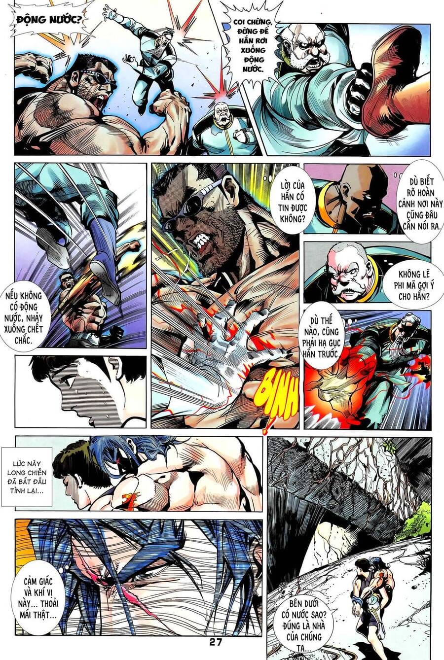 Truyện Tranh Long Hổ 5 Thế trang 8