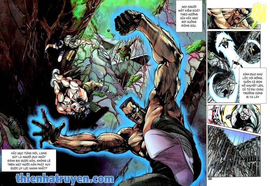 Truyện Tranh Long Hổ 5 Thế trang 8