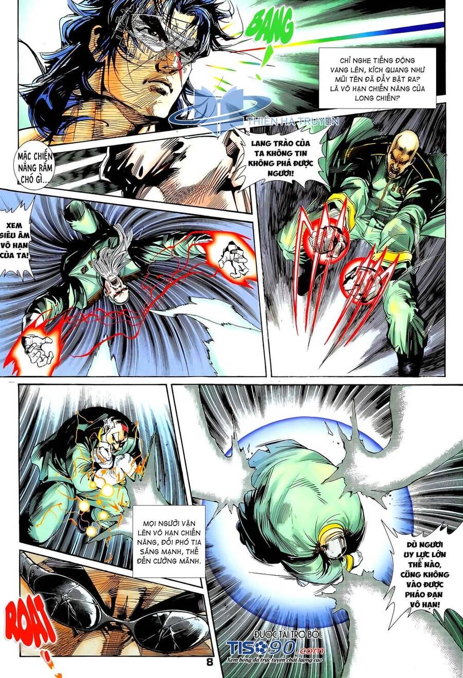 Truyện Tranh Long Hổ 5 Thế trang 8