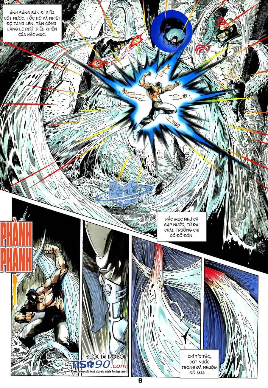 Truyện Tranh Long Hổ 5 Thế trang 8