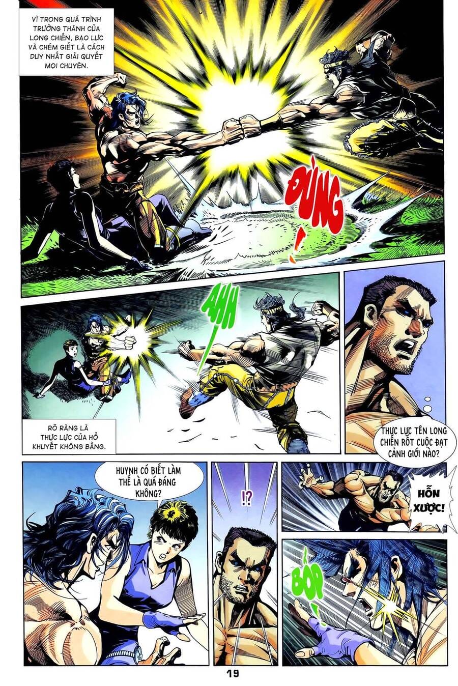 Truyện Tranh Long Hổ 5 Thế trang 8