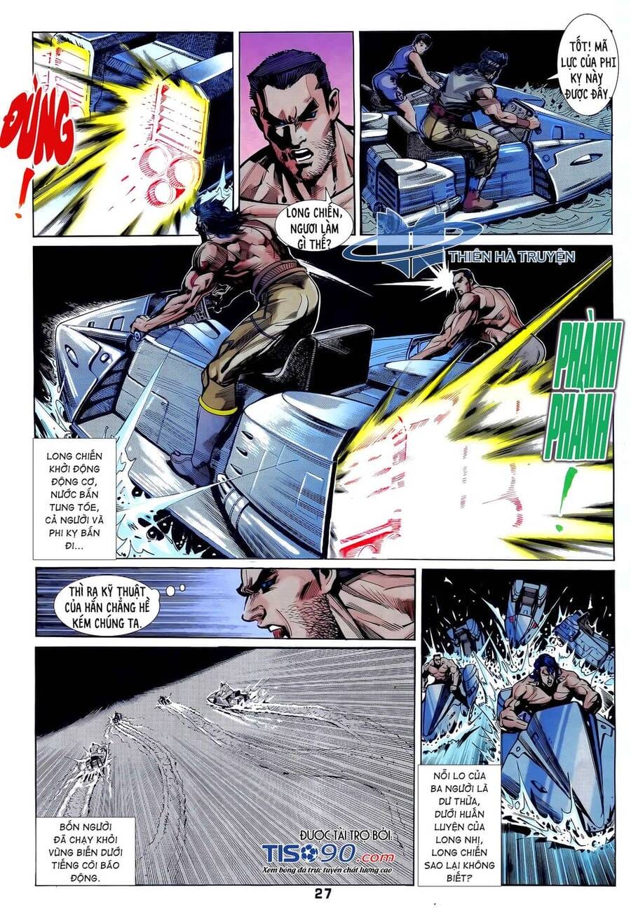 Truyện Tranh Long Hổ 5 Thế trang 8