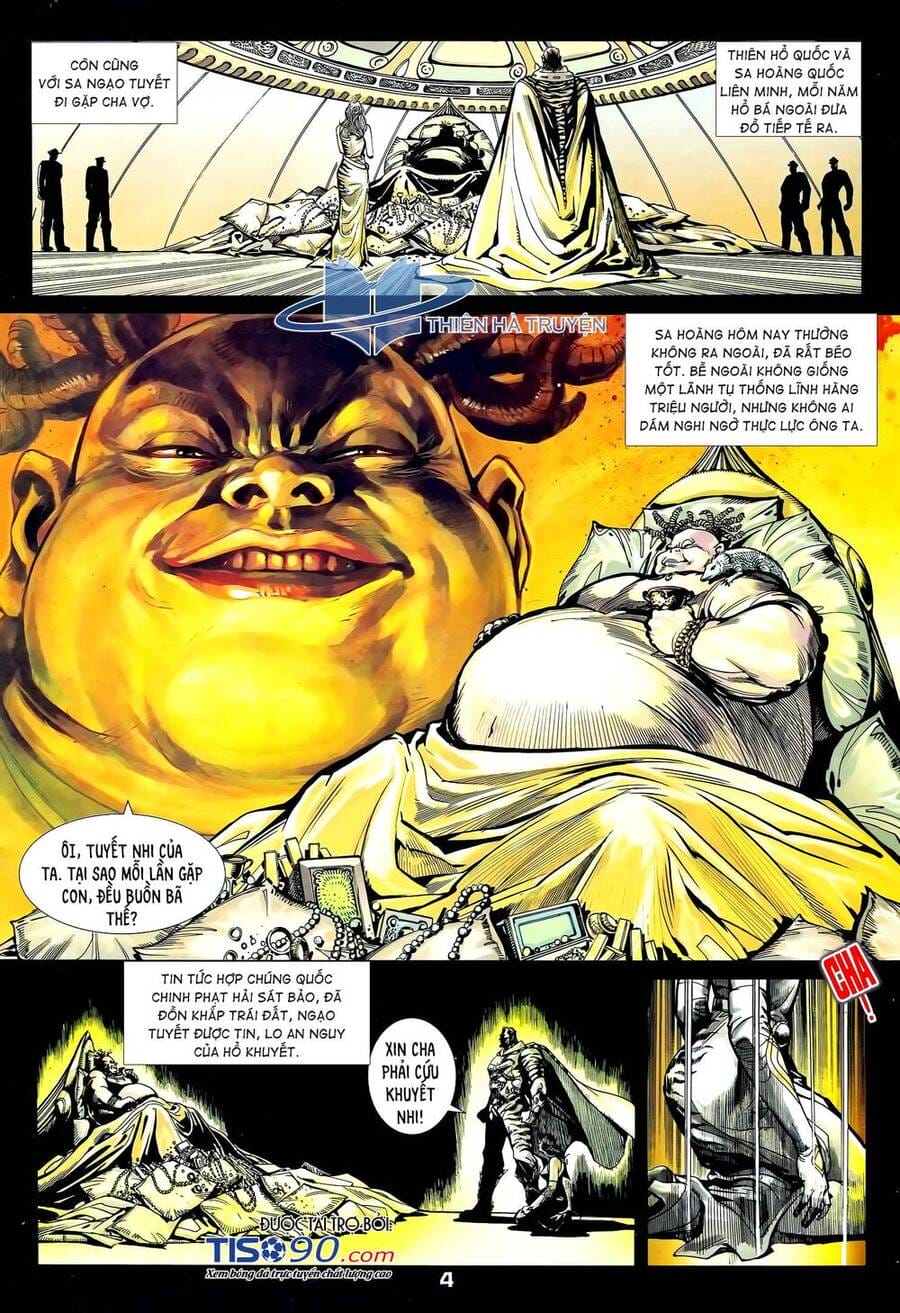 Truyện Tranh Long Hổ 5 Thế trang 8