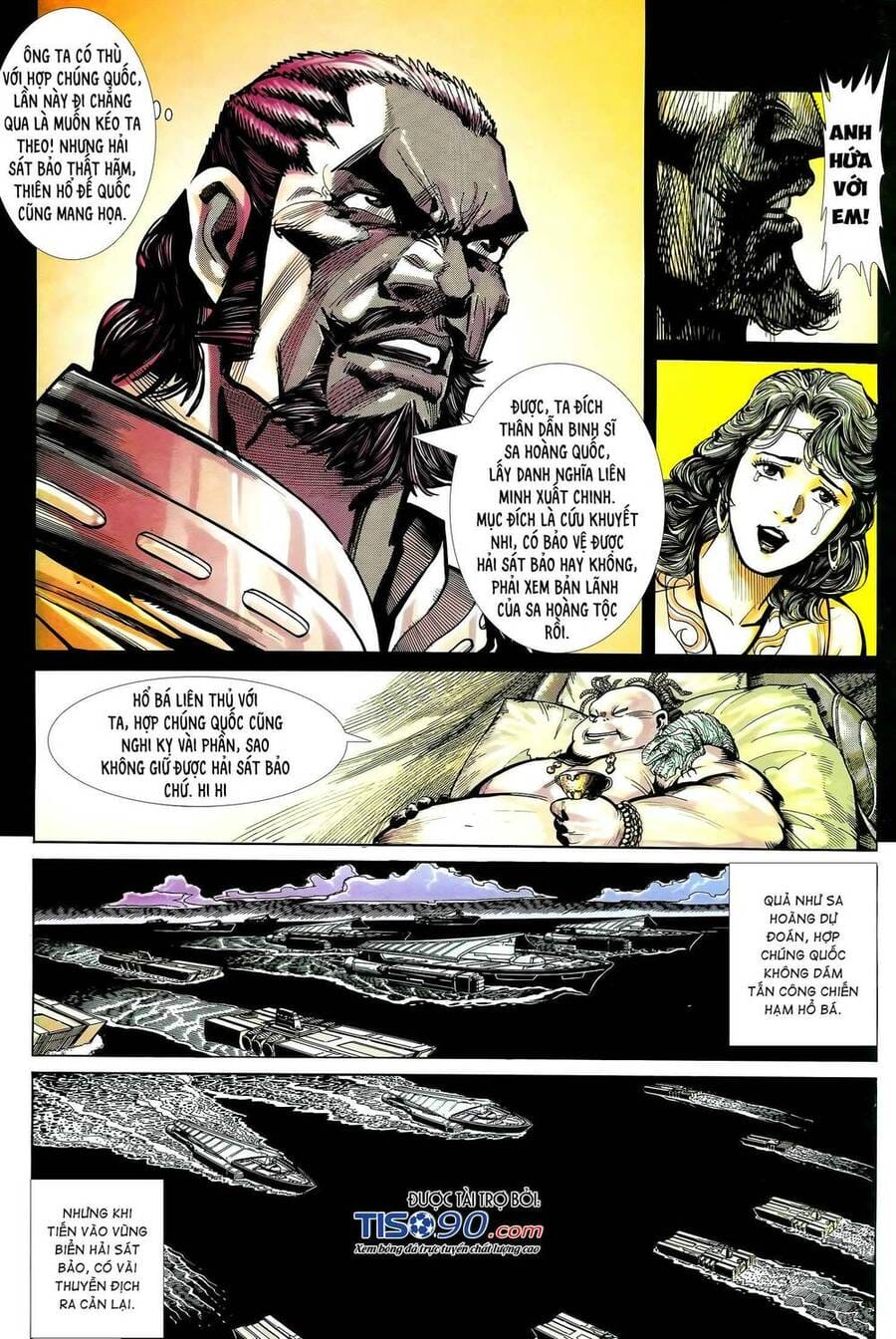 Truyện Tranh Long Hổ 5 Thế trang 8
