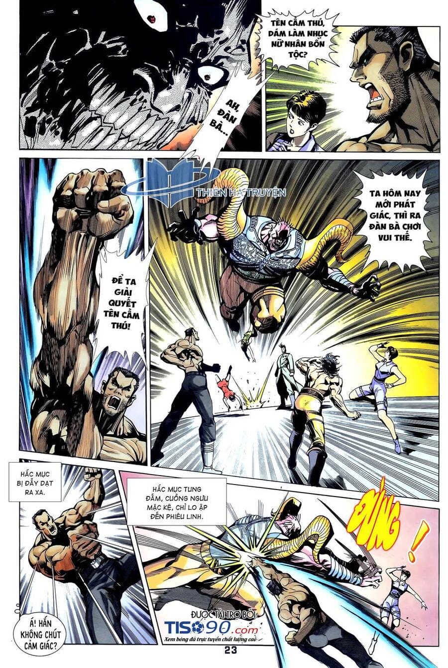 Truyện Tranh Long Hổ 5 Thế trang 8