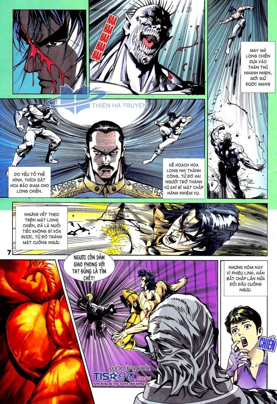 Truyện Tranh Long Hổ 5 Thế trang 8