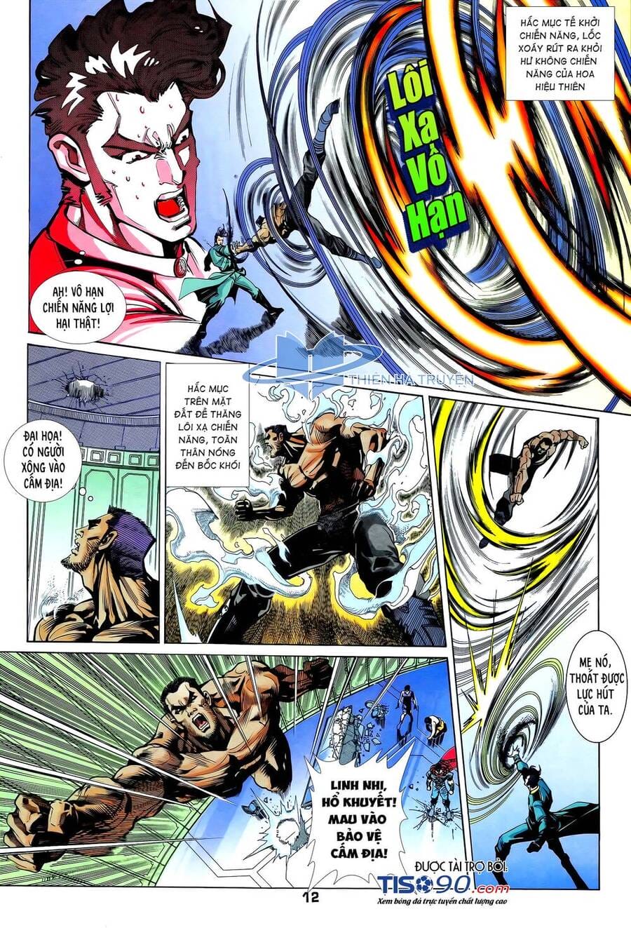 Truyện Tranh Long Hổ 5 Thế trang 8