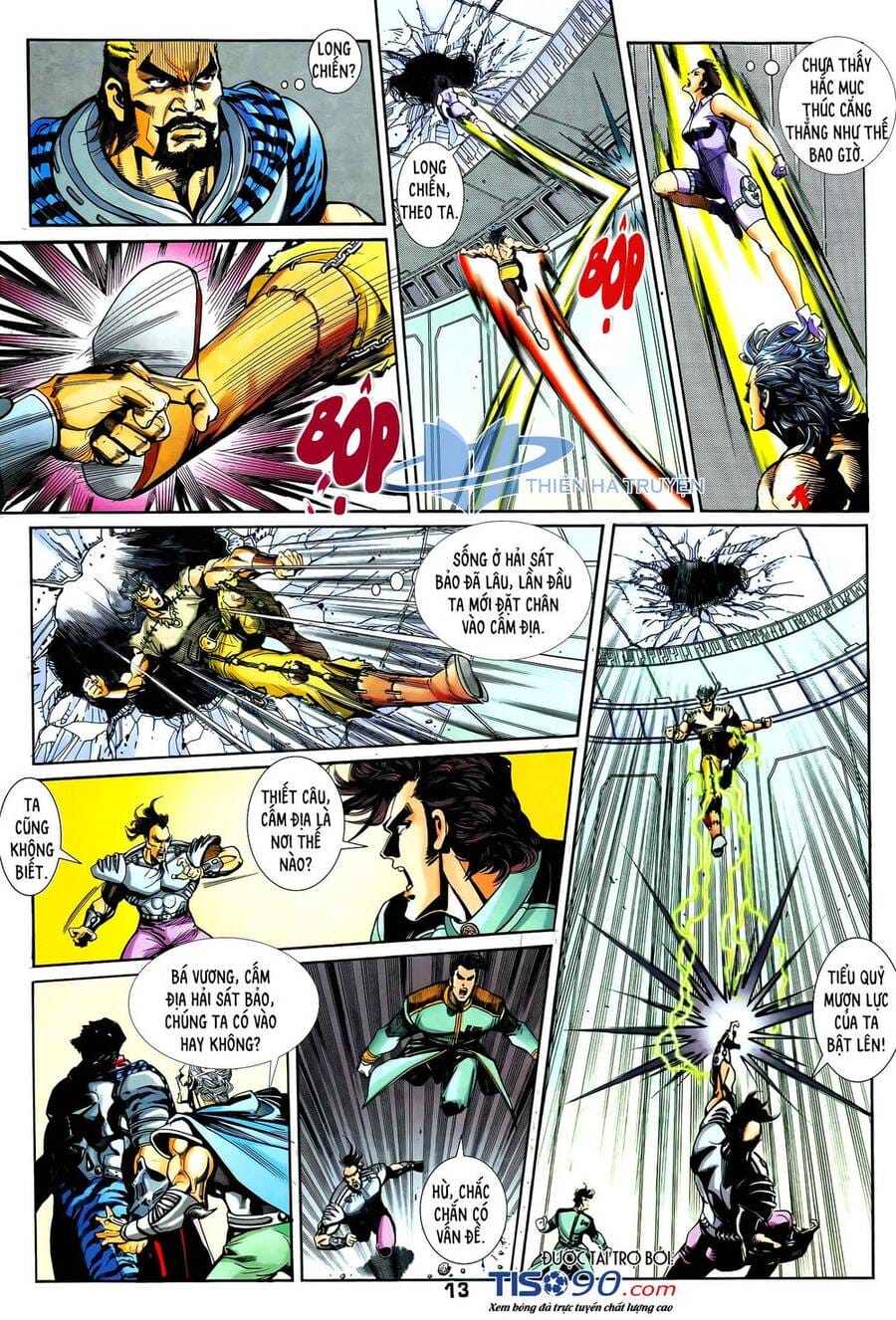 Truyện Tranh Long Hổ 5 Thế trang 8