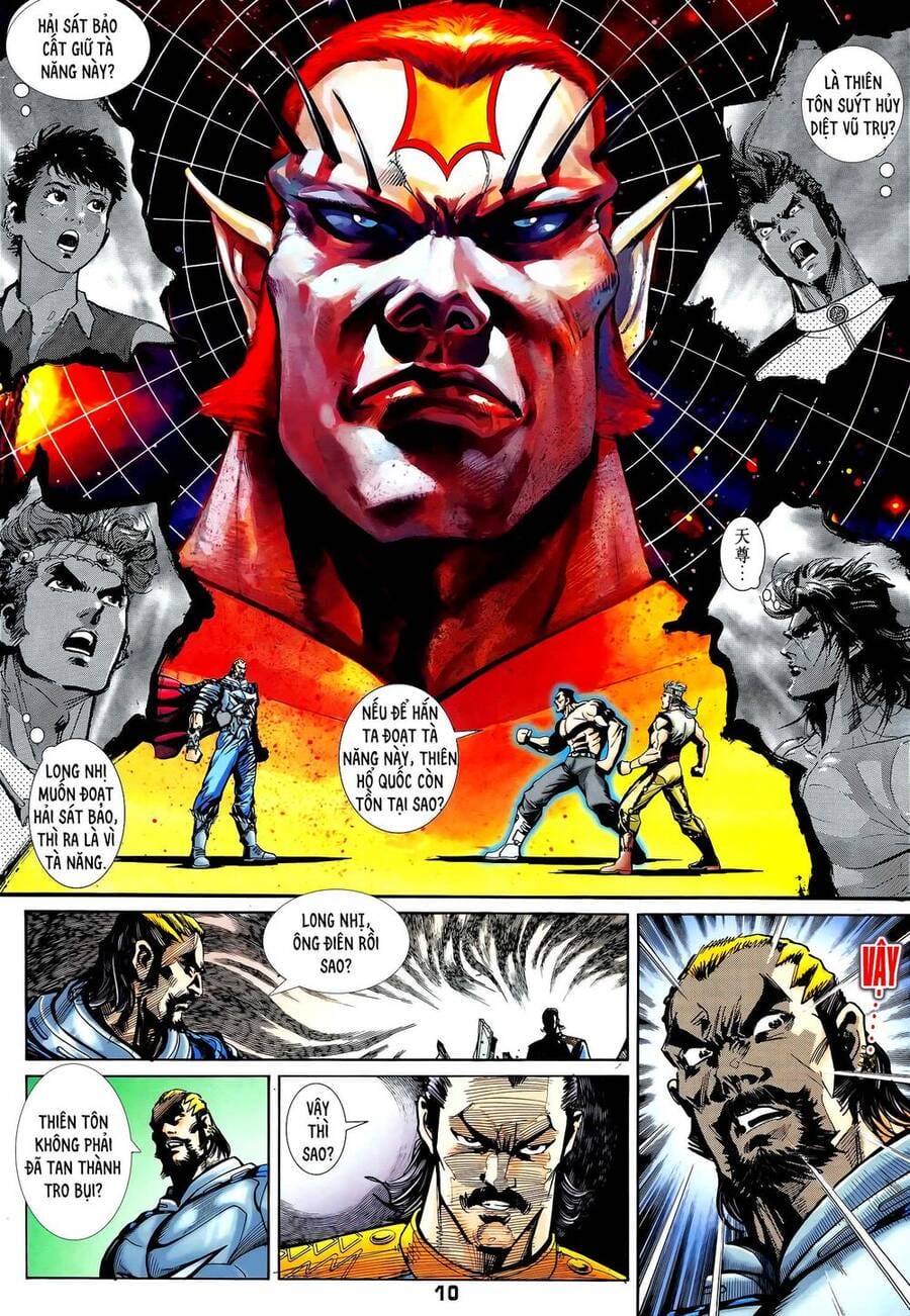 Truyện Tranh Long Hổ 5 Thế trang 8