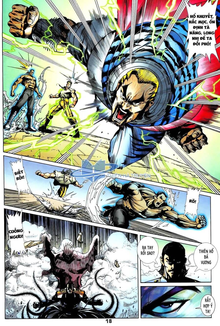 Truyện Tranh Long Hổ 5 Thế trang 8