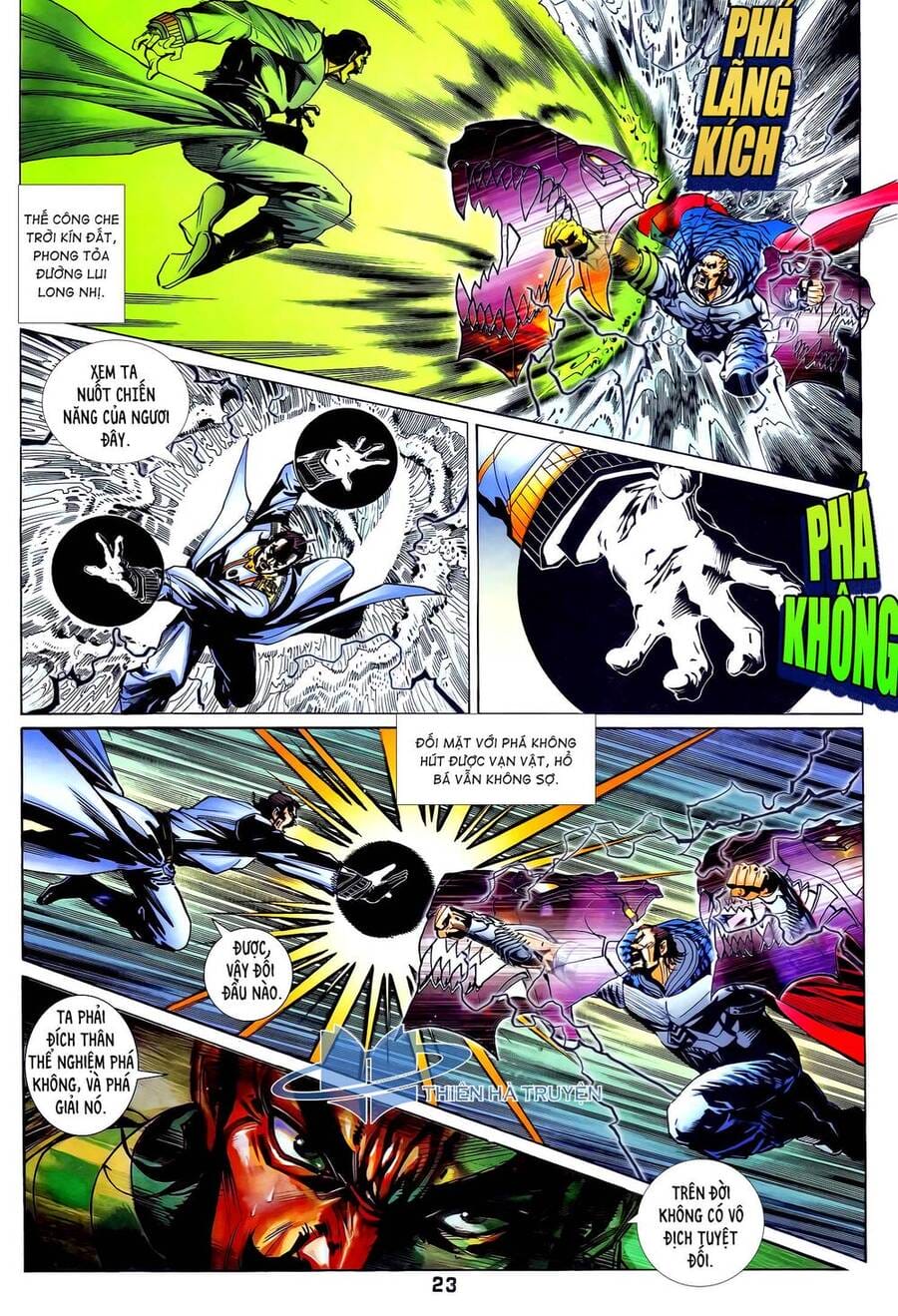 Truyện Tranh Long Hổ 5 Thế trang 8