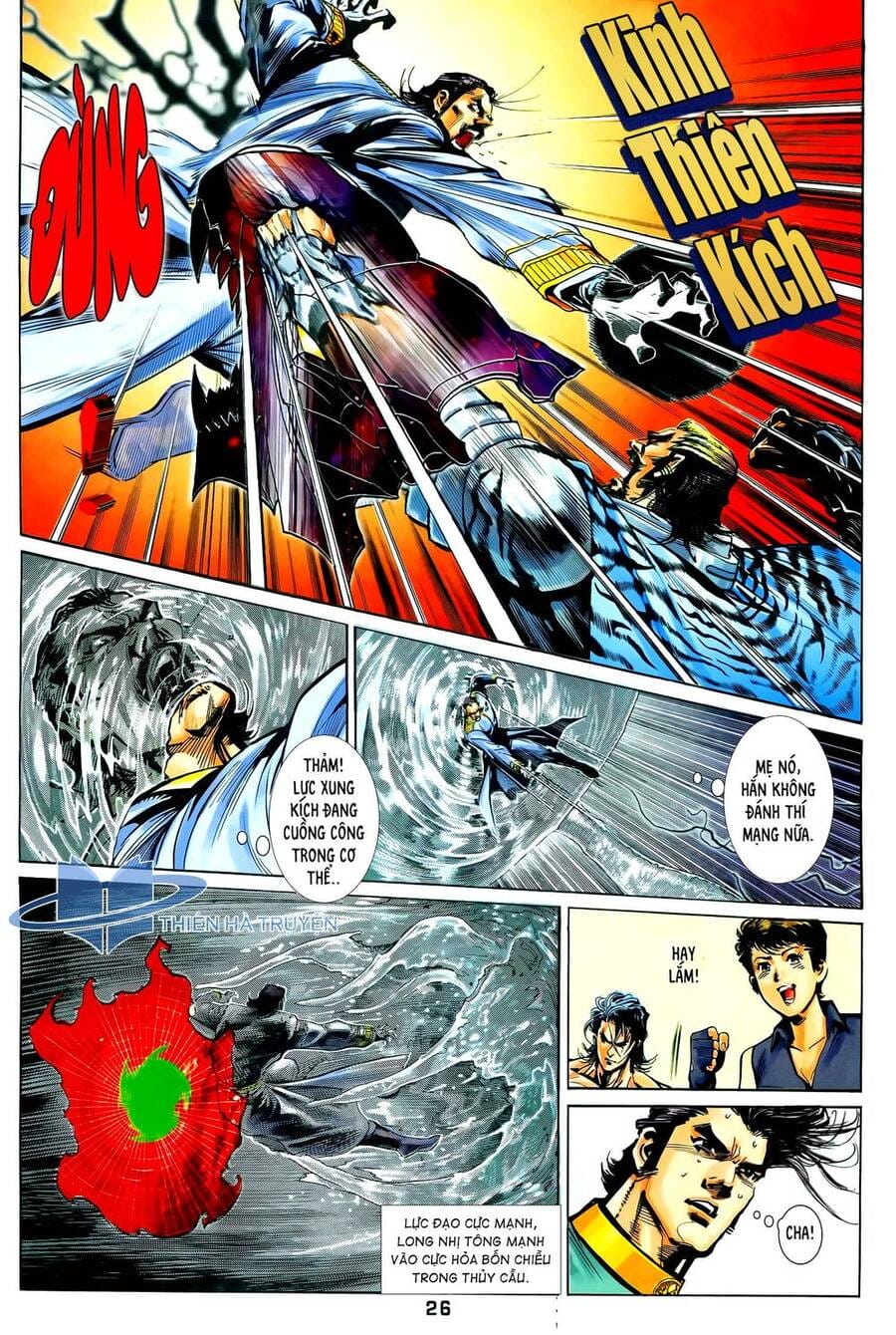 Truyện Tranh Long Hổ 5 Thế trang 8