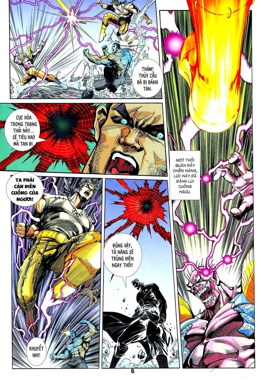 Truyện Tranh Long Hổ 5 Thế trang 8