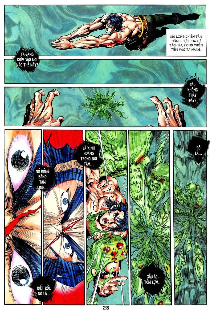 Truyện Tranh Long Hổ 5 Thế trang 8