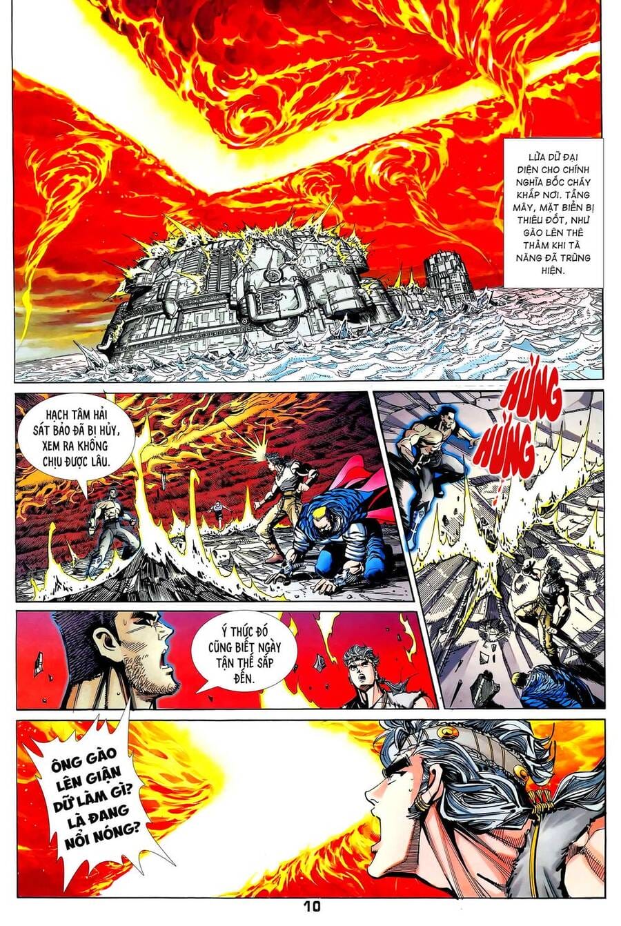 Truyện Tranh Long Hổ 5 Thế trang 8