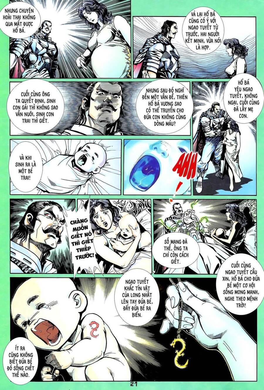 Truyện Tranh Long Hổ 5 Thế trang 8