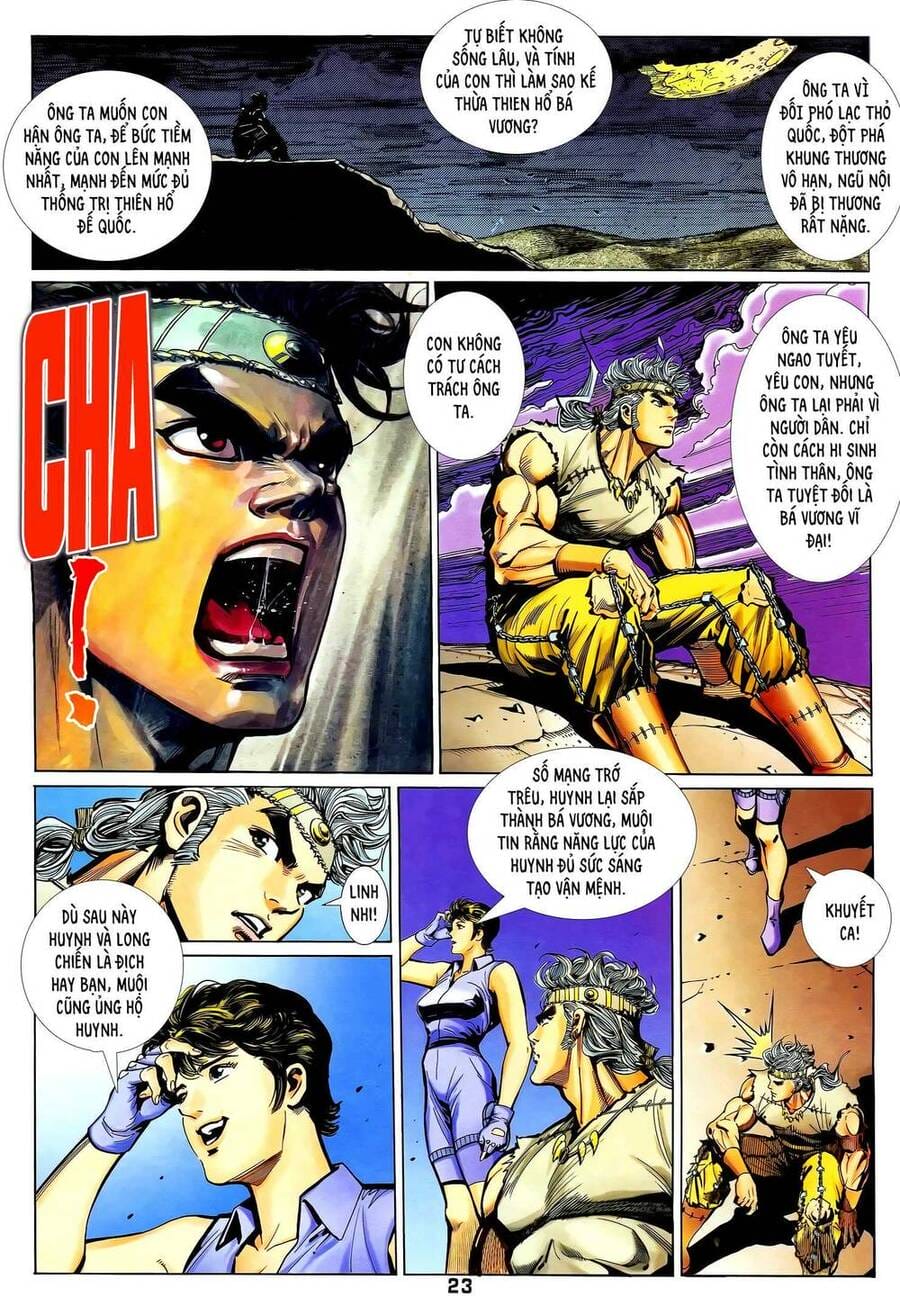 Truyện Tranh Long Hổ 5 Thế trang 8