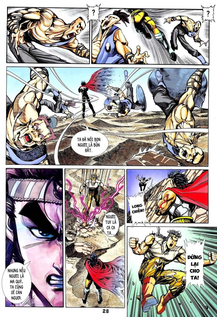 Truyện Tranh Long Hổ 5 Thế trang 8