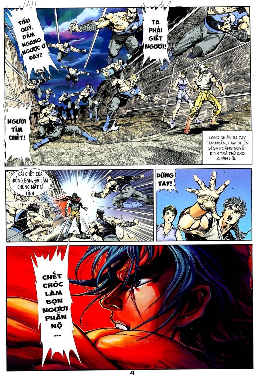 Truyện Tranh Long Hổ 5 Thế trang 8