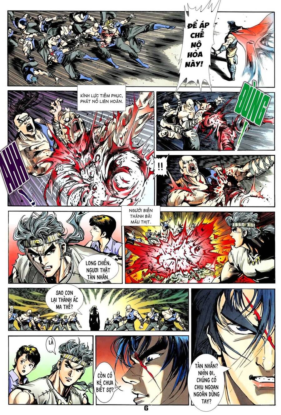 Truyện Tranh Long Hổ 5 Thế trang 8