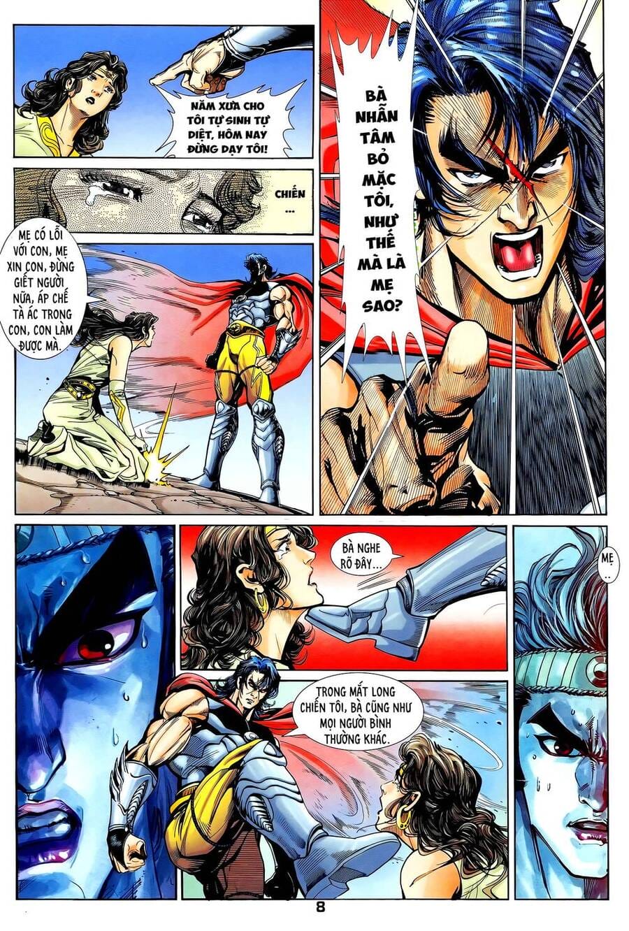 Truyện Tranh Long Hổ 5 Thế trang 8