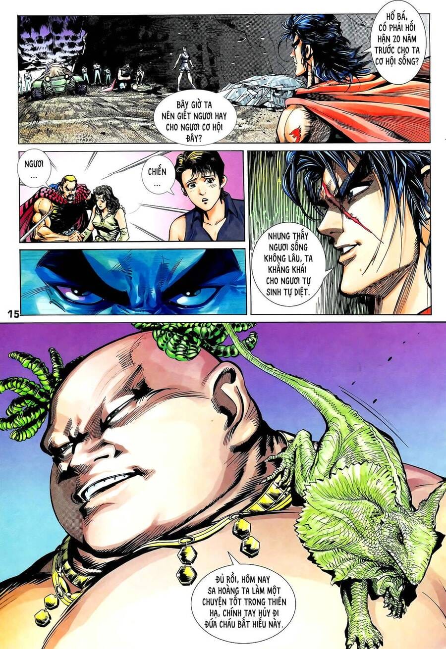 Truyện Tranh Long Hổ 5 Thế trang 8