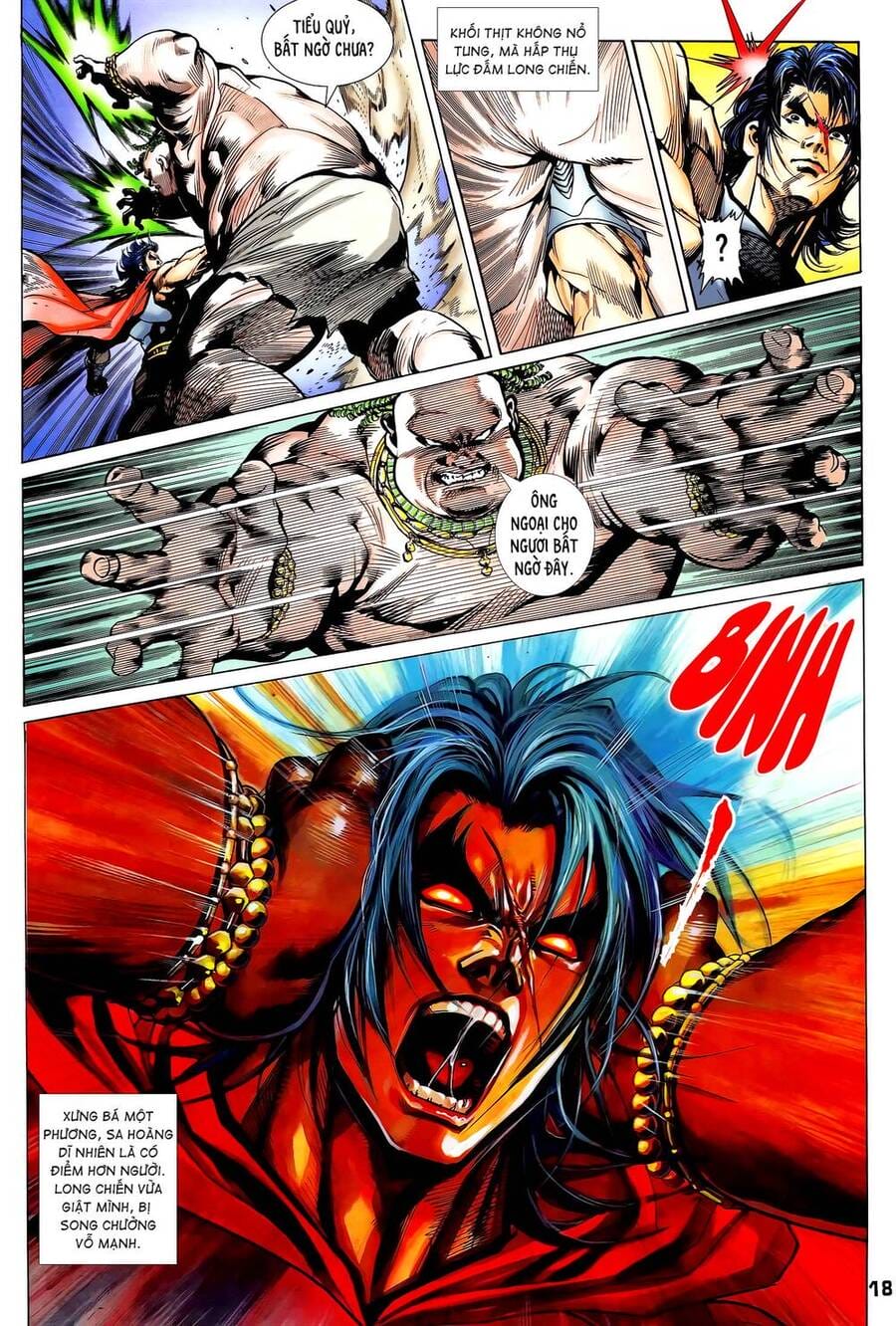 Truyện Tranh Long Hổ 5 Thế trang 8