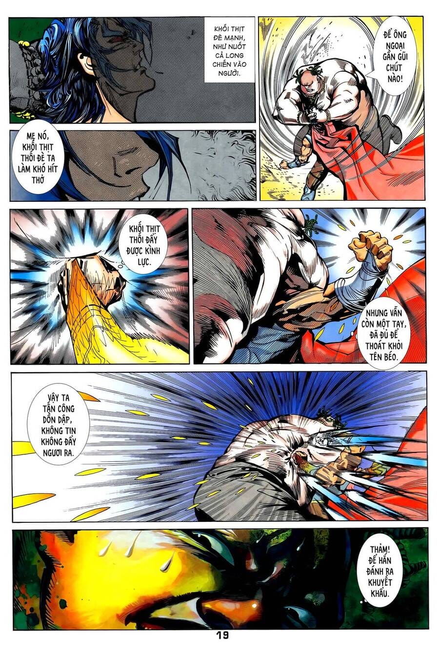 Truyện Tranh Long Hổ 5 Thế trang 8