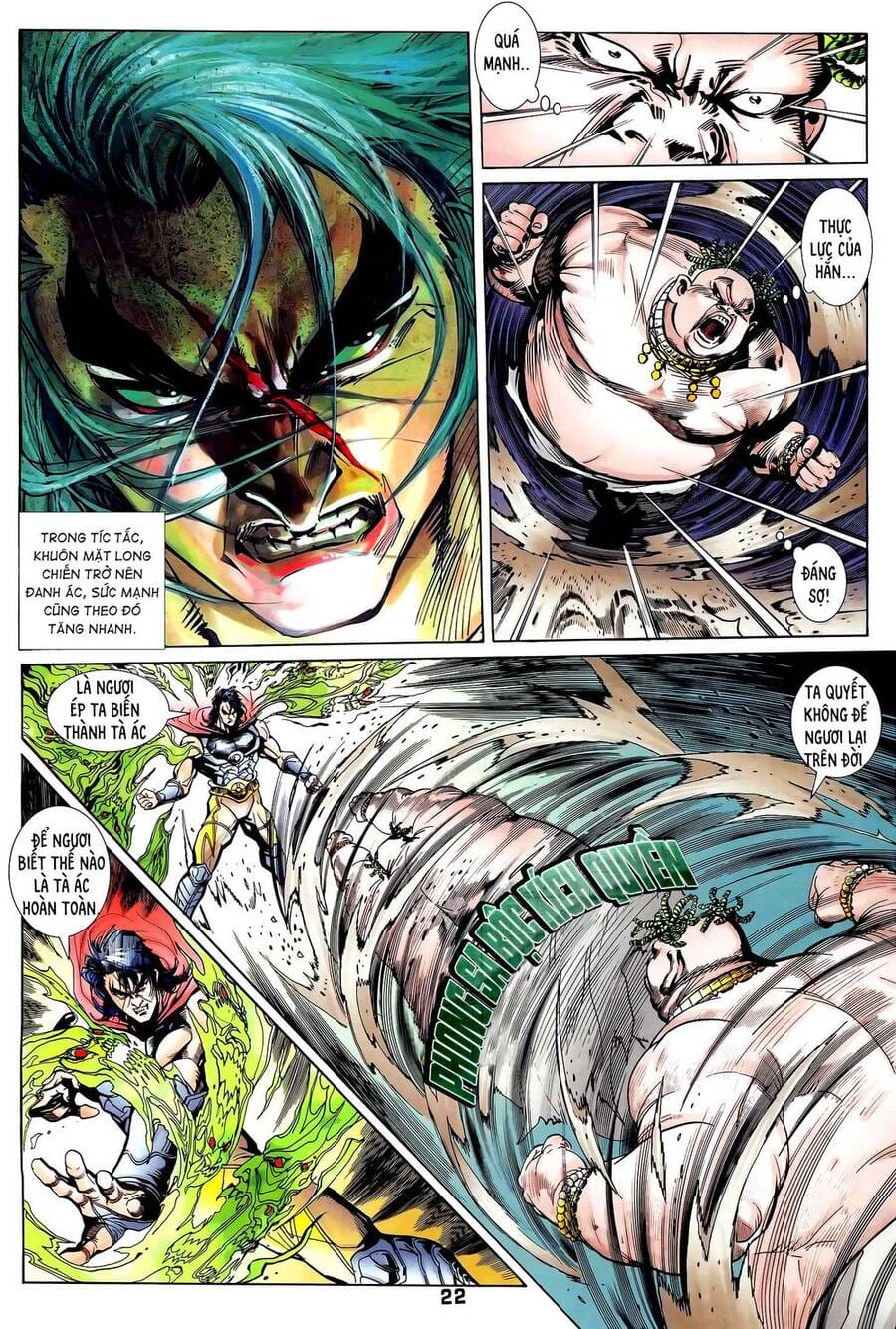 Truyện Tranh Long Hổ 5 Thế trang 8