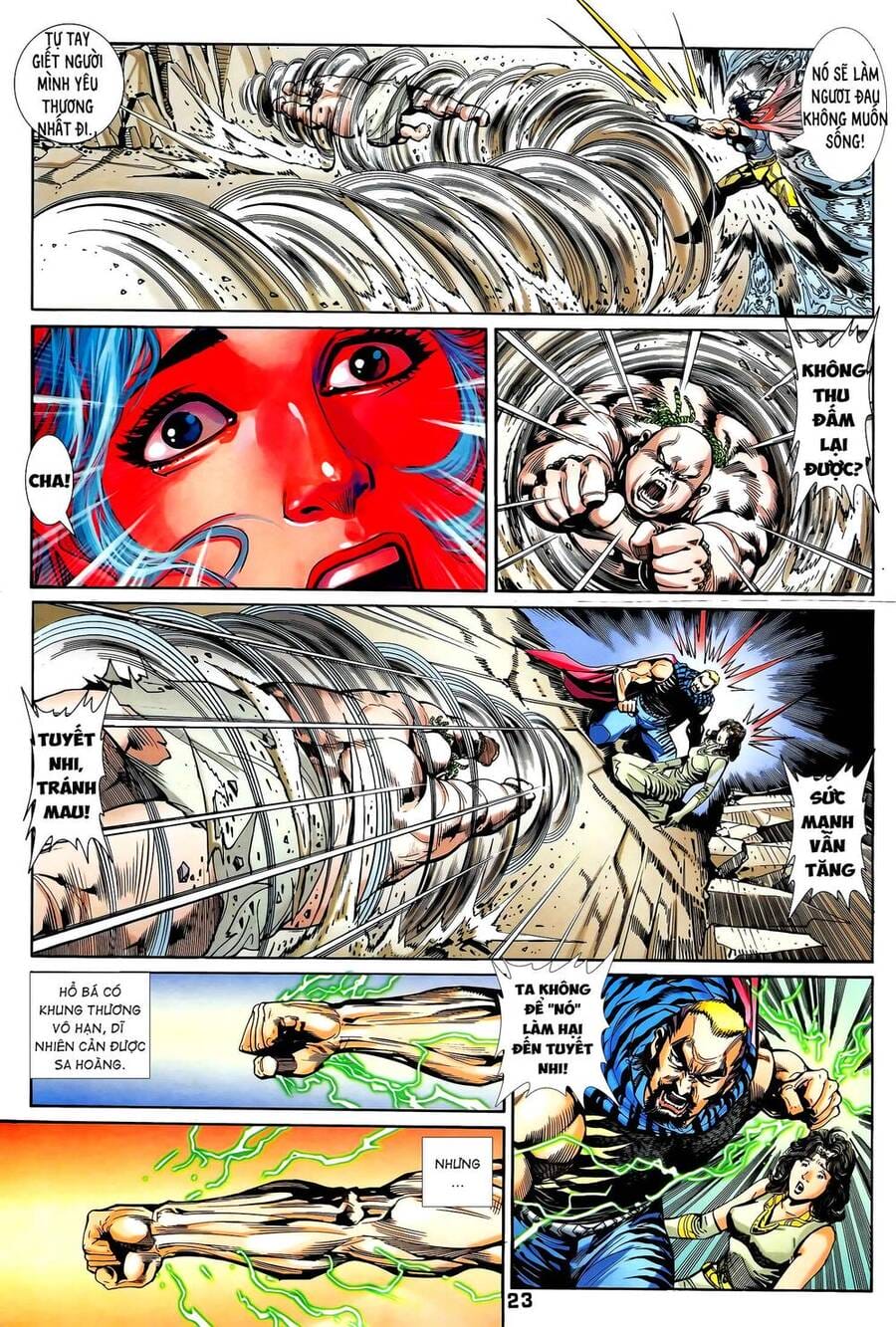 Truyện Tranh Long Hổ 5 Thế trang 8