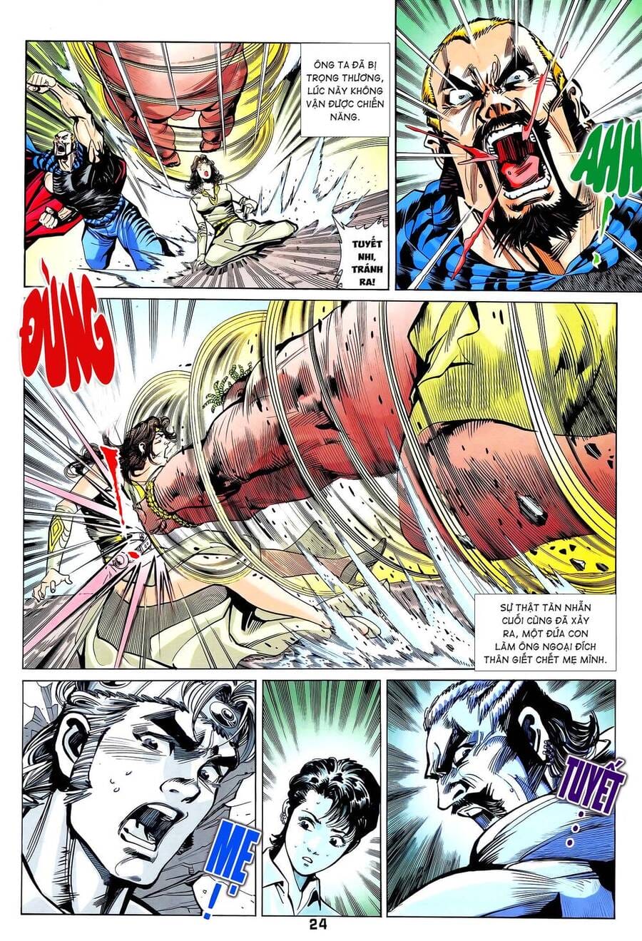 Truyện Tranh Long Hổ 5 Thế trang 8