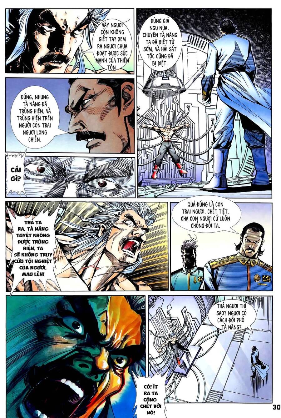 Truyện Tranh Long Hổ 5 Thế trang 8