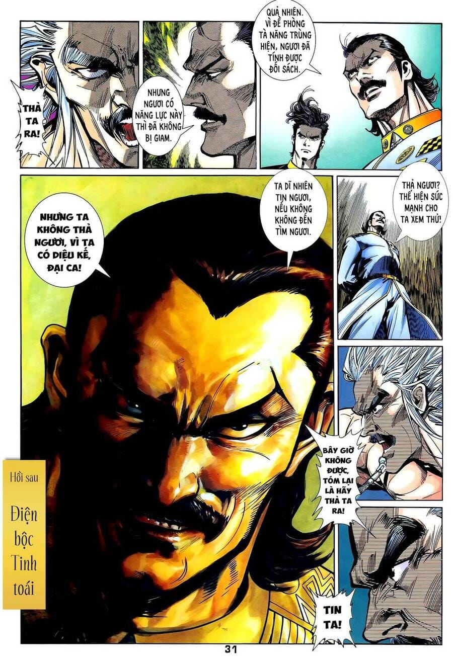 Truyện Tranh Long Hổ 5 Thế trang 8