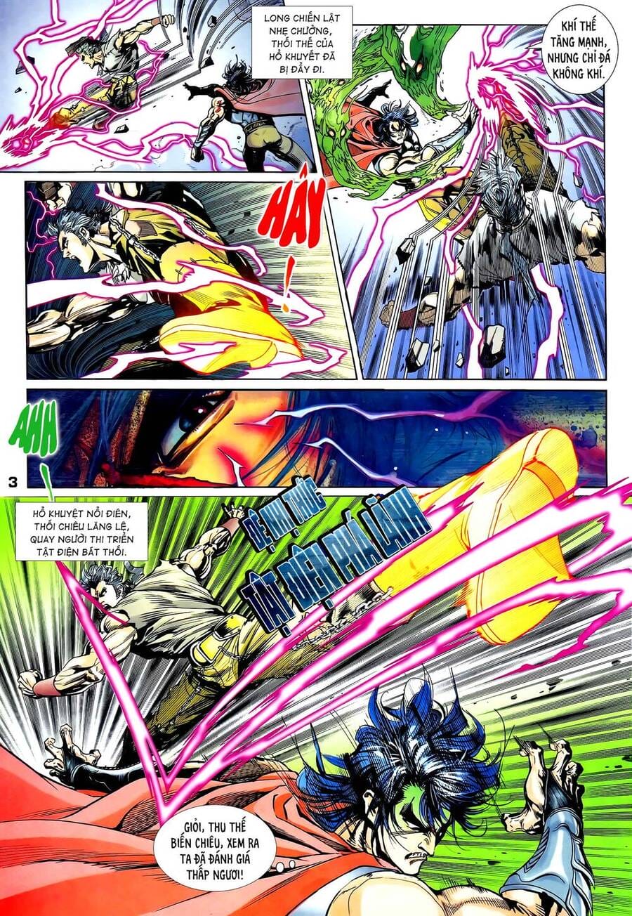 Truyện Tranh Long Hổ 5 Thế trang 8