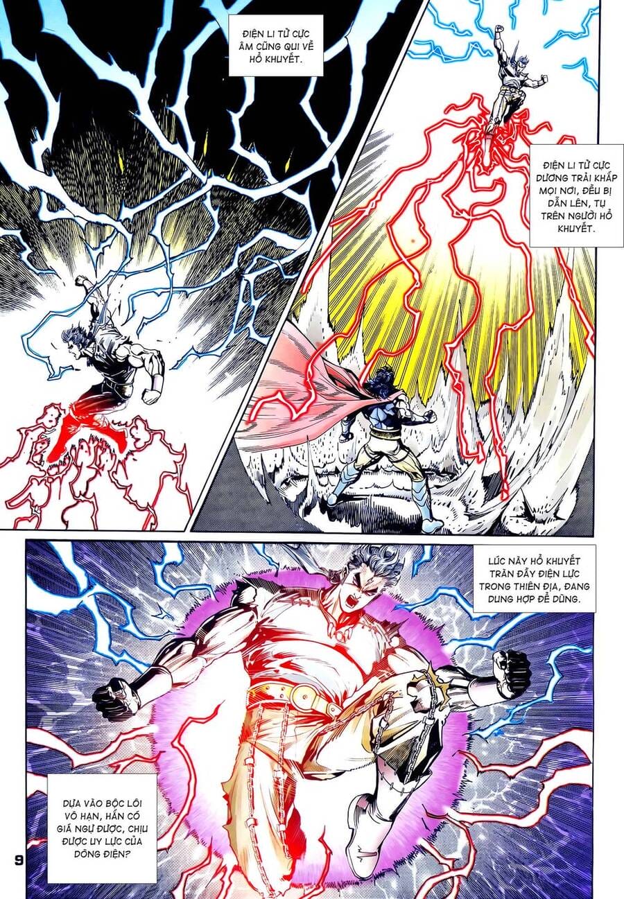 Truyện Tranh Long Hổ 5 Thế trang 8